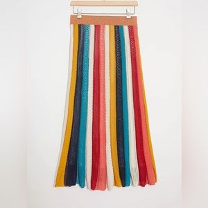 Farm Rio x Anthropologie Midi Skirt NWOT